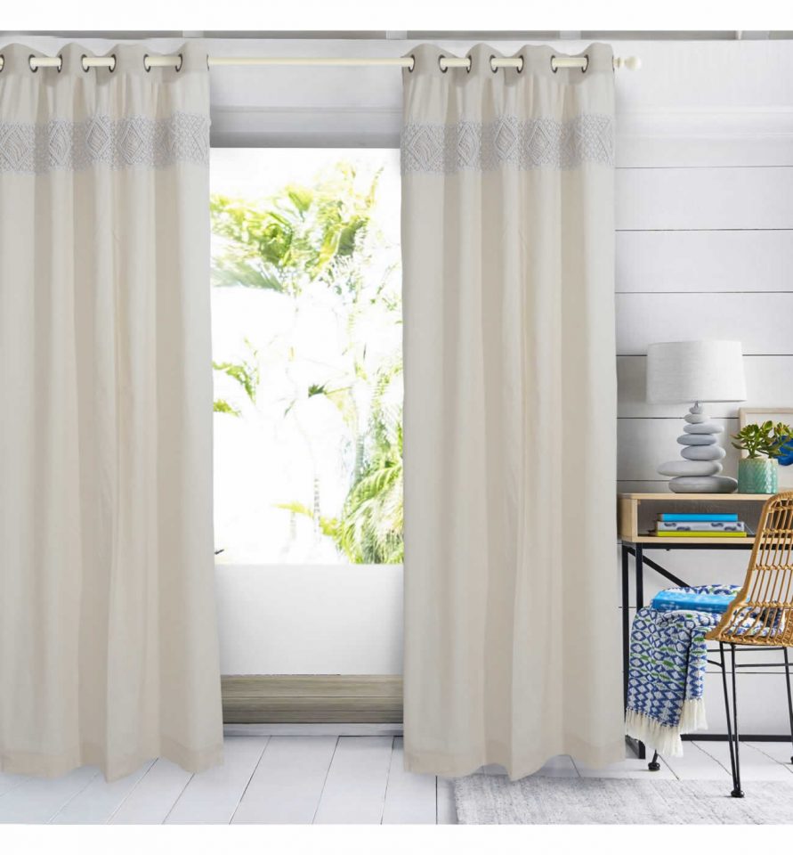 Κουρτίνα με κρίκους (140x260) Curtain Line 2152 της Das Home