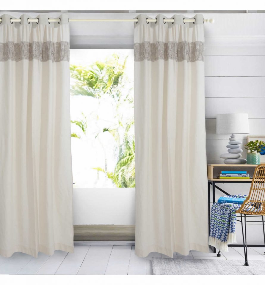 Κουρτίνα με κρίκους (140x260) Curtain Line 2153 της Das Home