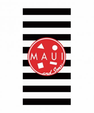 Παιδική Πετσέτα Θαλάσσης Maui 5829 της Das Home (75x150) ΜΑΥΡΟ/ΚΟΚΚΙΝΟ
