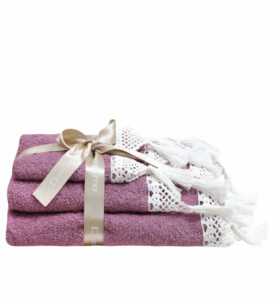 Σετ Πετσέτες Μπάνιου (3 τμχ.) Prestige Towels 324 της Das Home