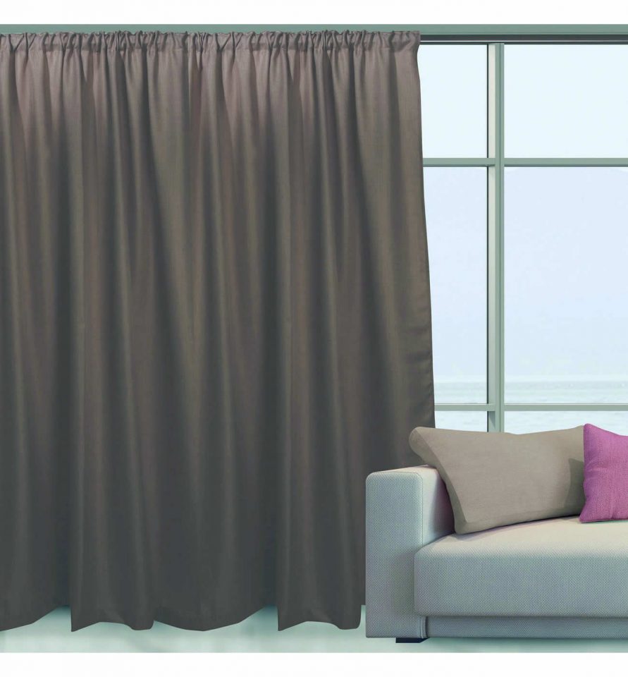 Κουρτίνα με τρέσα (140x280) Curtain Line 2041 της Das Home