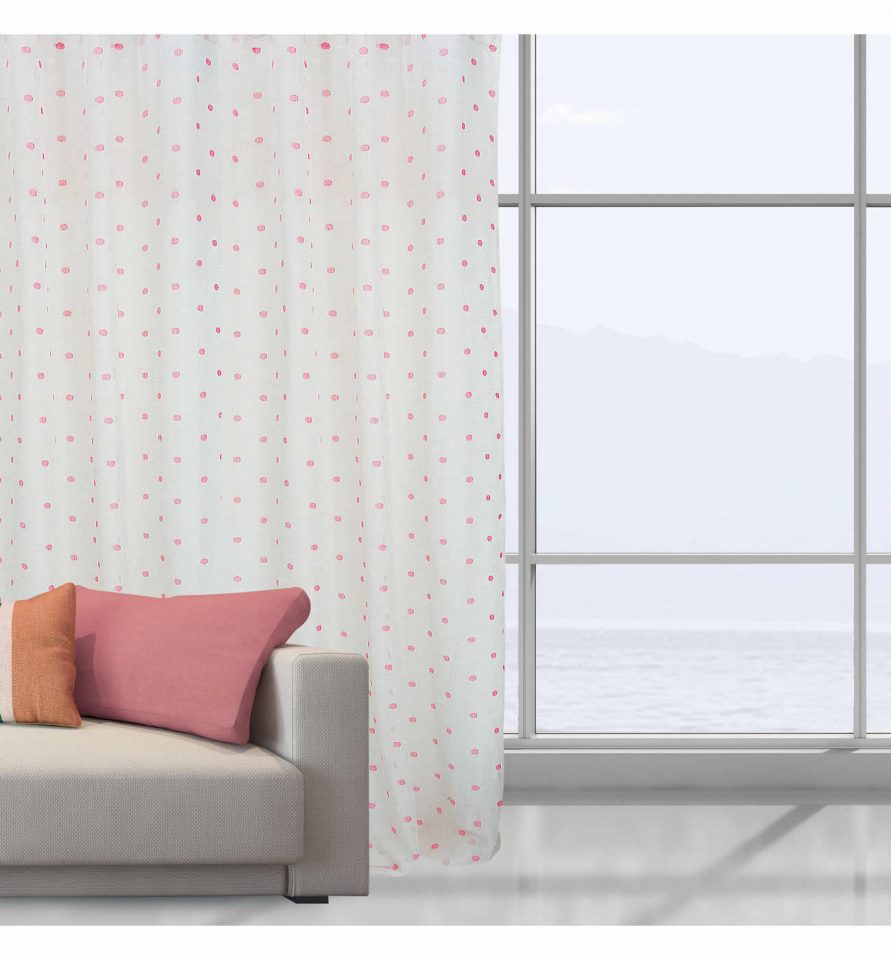 Κουρτίνα με τρέσα (300x280) Curtain Line 2042 της Das Home