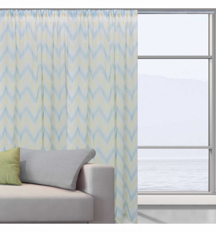 Κουρτίνα με τρέσα (300x280) Curtain Line 2045 της Das Home
