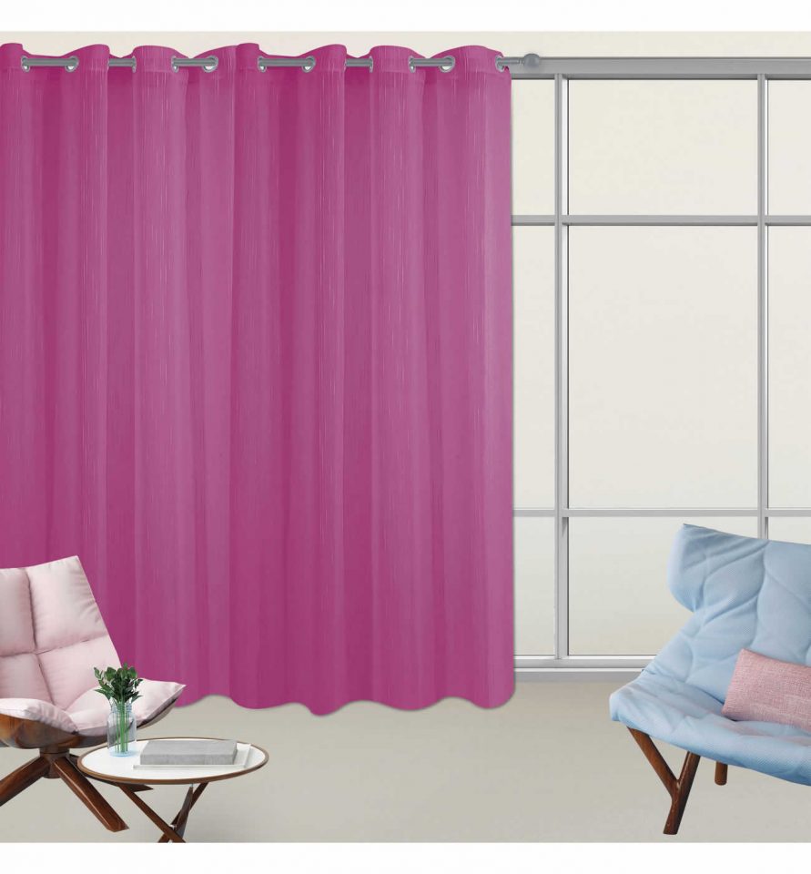 Κουρτίνα με κρίκους (140x280) Curtain Line 2047 της Das Home