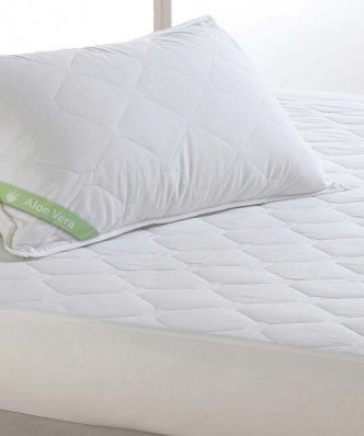 Καπιτονέ Ημίδιπλο κάλυμμα στρώματος Dormibene Aloe Vera της Palamaiki