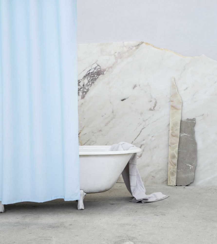 Κουρτίνα Μπάνιου ESSENTIAL της NIMA HOME (180x200) BLUE