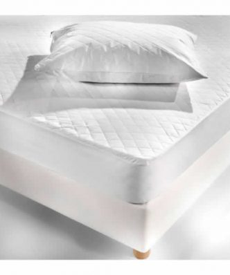 Ζευγάρι Ξενοδοχειακό Καπιτονέ Προστατευτικό κάλυμμα μαξιλαριού (50x70) - 50% Βαμβάκι / 50% Polyester