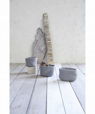 Καλάθι PANIER της NIMA HOME (28x15) GRAY