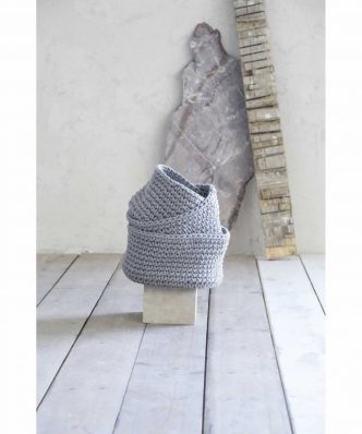 Καλάθι PANIER της NIMA HOME (28x15) GRAY