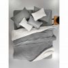 Κουβερτοπάπλωμα με γουνάκι Μονό BELLISIMO της Guy Laroche (160x220) CHARCOAL
