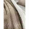 Fleece Κουβέρτα με Γουνάκι Υπέρδιπλη VELLUTO της Guy Laroche (220x240) CAMEL 1