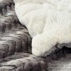 Γούνινο Κουβερτοπάπλωμα Υπέρδιπλο Blankets Line 1130 της Das Home (220x240) ΓΚΡΙ 1