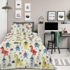 Παιδική Fleece Κουβέρτα Μονή Kid Blanket 4707 της Das Home (160x220) ΚΡΕΜ/ΣΙΕΛ/ΩΧΡΑ