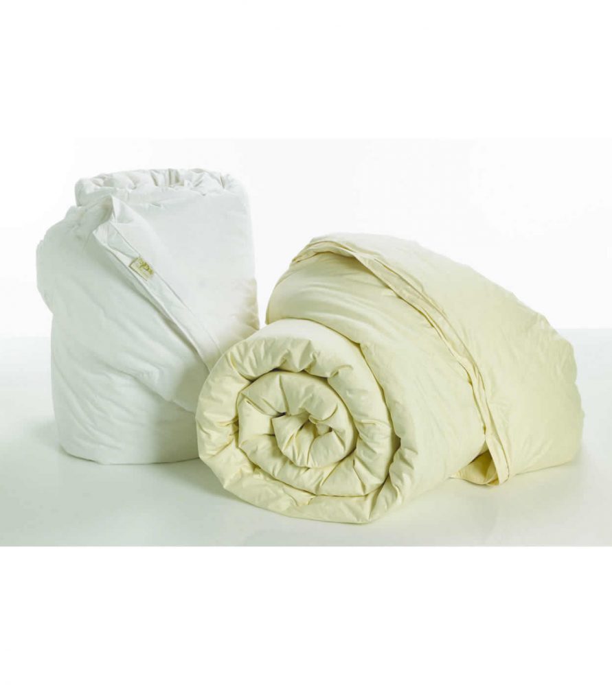 Πουπουλένιο Πάπλωμα Ημίδιπλο White Comfort PURA QUILT της Palamaiki (160x240) WHITE