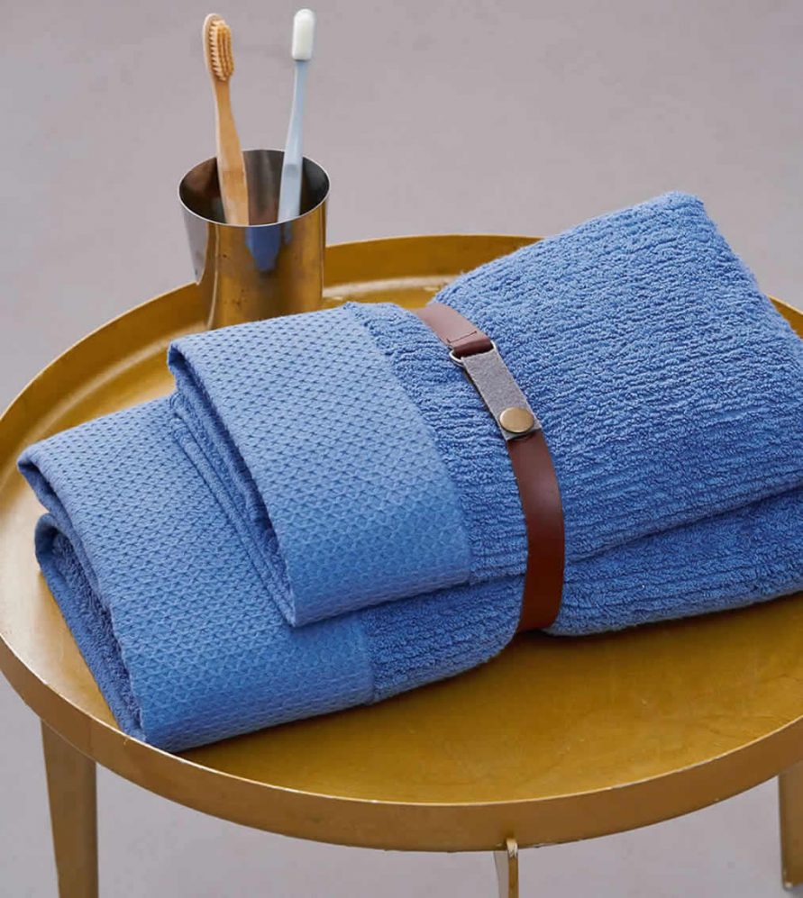 Σετ Πετσέτες Μπάνιου (2 τμχ.) Towels Collection CHATEAU της Palamaiki -BLUE