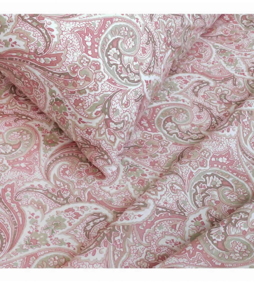 Παπλωματοθήκη Υπέρδιπλη (225x240) Ultra Line PAISLEY ROSE της MELINEN