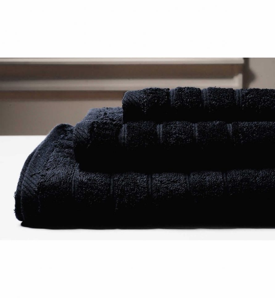 Πετσέτα Προσώπου COLOURS της MELINEN (50x90) BLACK
