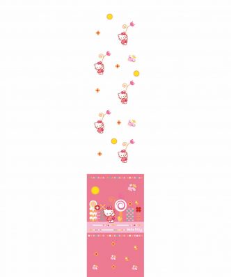 Hello Kitty HK8149-5  Παιδική Κουρτίνα με Τιράντες της DISNEY / VASILAS Home (140x290)