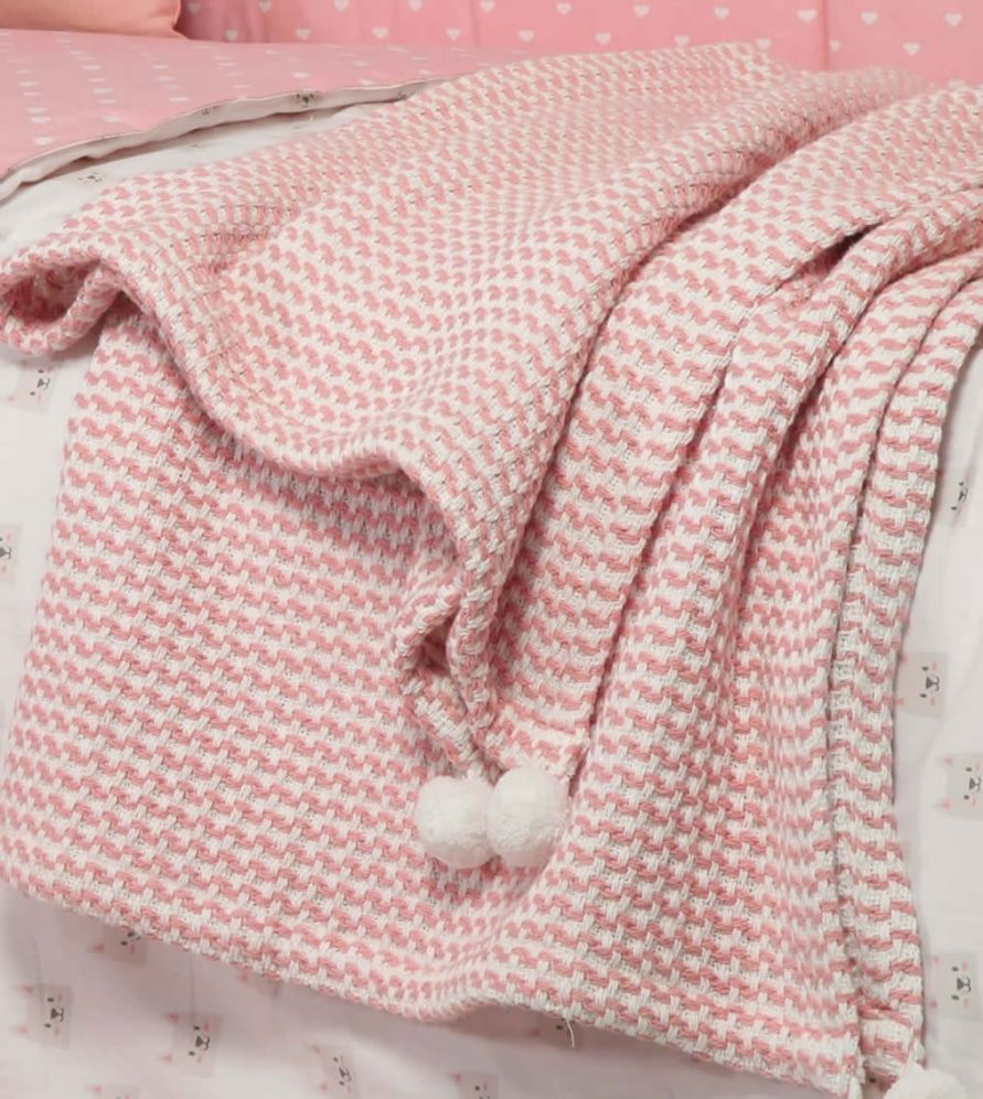 Βρεφική (bebe) Βαμβακερή Κουβέρτα Κούνιας CAT της NEF-NEF (110x150)