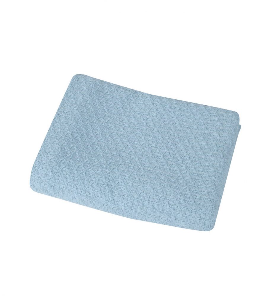 Βρεφική (bebe) Κουβέρτα Κούνιας SMOOTH BLUE της NEF-NEF (110x150)