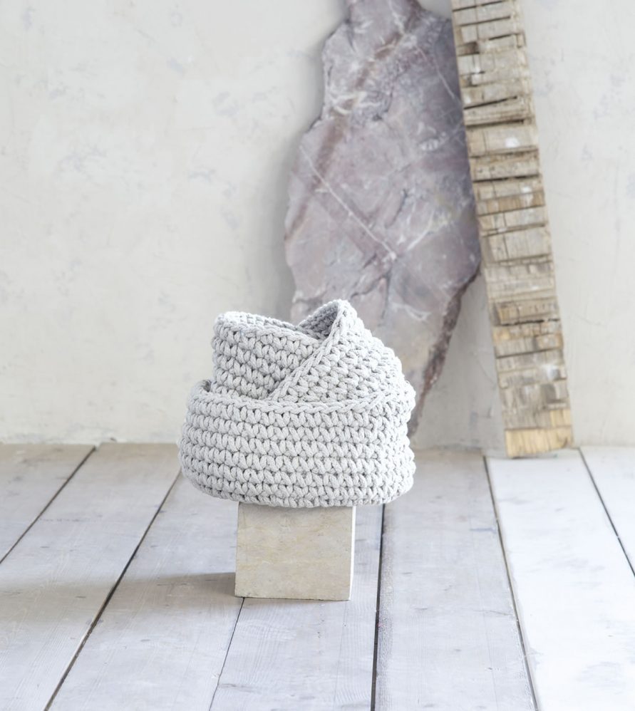 Καλάθι PANIER της NIMA HOME (28x15) IVORY