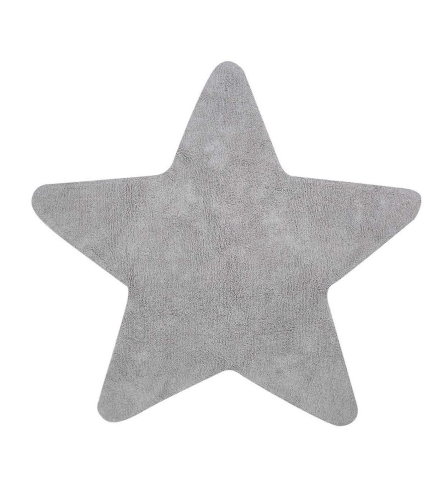 Βρεφικό (bebe) Χαλάκι FRESH STAR GREY της NEF-NEF (120x120)