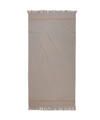 Πετσέτα Θαλάσσης Essential 3521 της POLO CLUB (80x170) ΓΚΡΙ ΑΝΟΙΧΤΟ