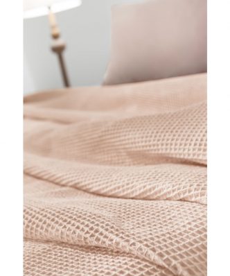 Βαμβακερή Κουβέρτα Μονή JUST της Guy Laroche (165x250) PUDRA