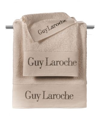 Σετ (3τμχ) Πετσέτες Μπάνιου FUTURA της Guy Laroche (30x50-50x90-70x140) NATURAL