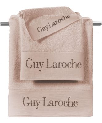 Σετ (3τμχ) Πετσέτες Μπάνιου FUTURA της Guy Laroche (30x50-50x90-70x140) ROSE PINK