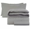 Σετ Μονά Σεντόνια με Πάπλωμα (4 τμχ.) WINTER PACK 4733 της Das Home (160x260 + 120x200+35) - ΓΚΡΙ 3