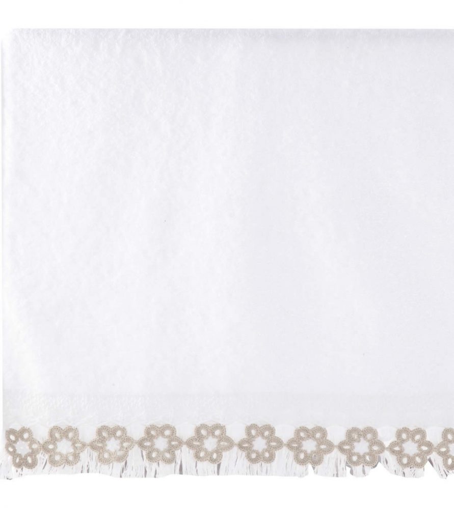 Σετ (3τμχ) Πετσέτες Μπάνιου ADELAID της NEF-NEF - WHITE