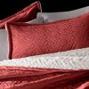 Fleece κουβέρτα Μονή με γουνάκι RISTRETTO της Guy Laroche (160x220) ROSSO 3