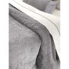 Γούνινη Κουβέρτα Υπέρδιπλη με μαξιλάρι φιγούρας CRUSTY SILVER της Guy Laroche (220x240) 1