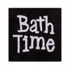 Χαλάκι Μπάνιου BATH TIME της NEF-NEF (80x80) BLACK