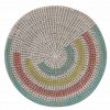 Διακοσμητικό Πιάτο Τοίχου SEAGRASS GARNET της NEF-NEF (Δ:46cm x9) CORAL/GREEN 1