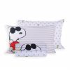 Σετ Παιδικά Σεντόνια Μονά SNOOPY ROCKSTAR της NEF-NEF (160x260) WHITE 1