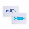 Σουπλά (1τμχ) FISHES WAY της NEF-NEF (33x48) WHITE