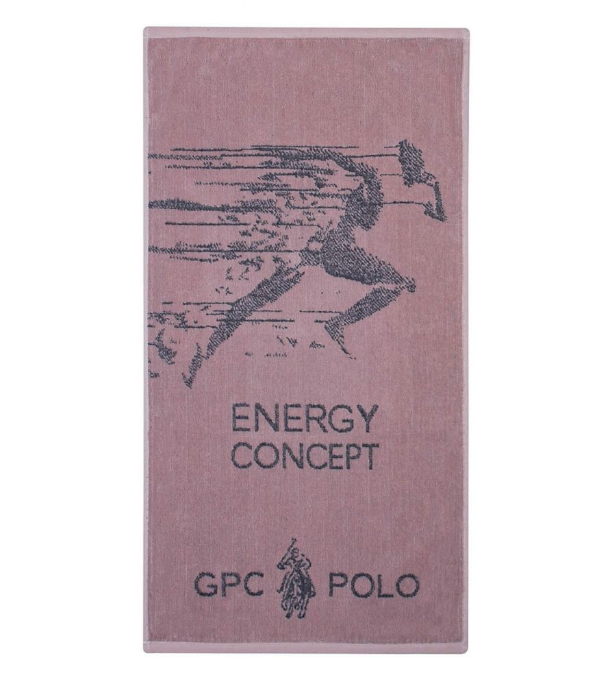 Πετσέτα Γυμναστηρίου Essential 2598 της POLO CLUB (45x90) NUDE-ΓΚΡΙ