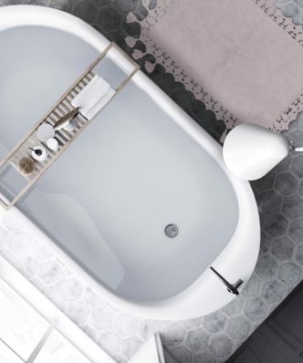 Πατάκι Μπάνιου Bathmats Colours 0568 της Das Home (50x80) NUDE