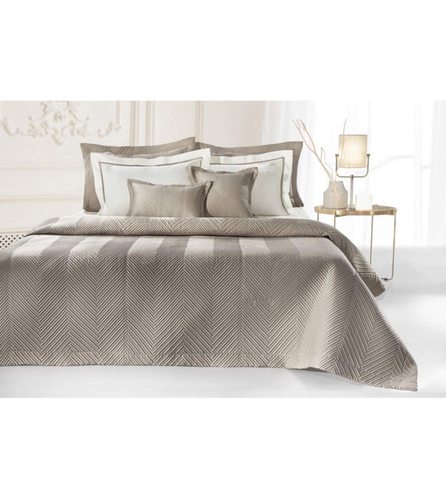 Σετ (3τμχ) Κουβερλί King Size (Γίγας) VENERE της Guy Laroche (240x250) TAUPE