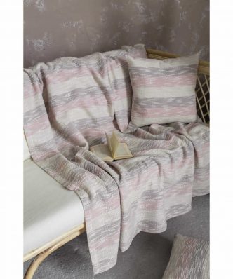 Διακοσμητικό Ριχτάρι καναπέ Calida της NIMA HOME - Neutral (130x170)