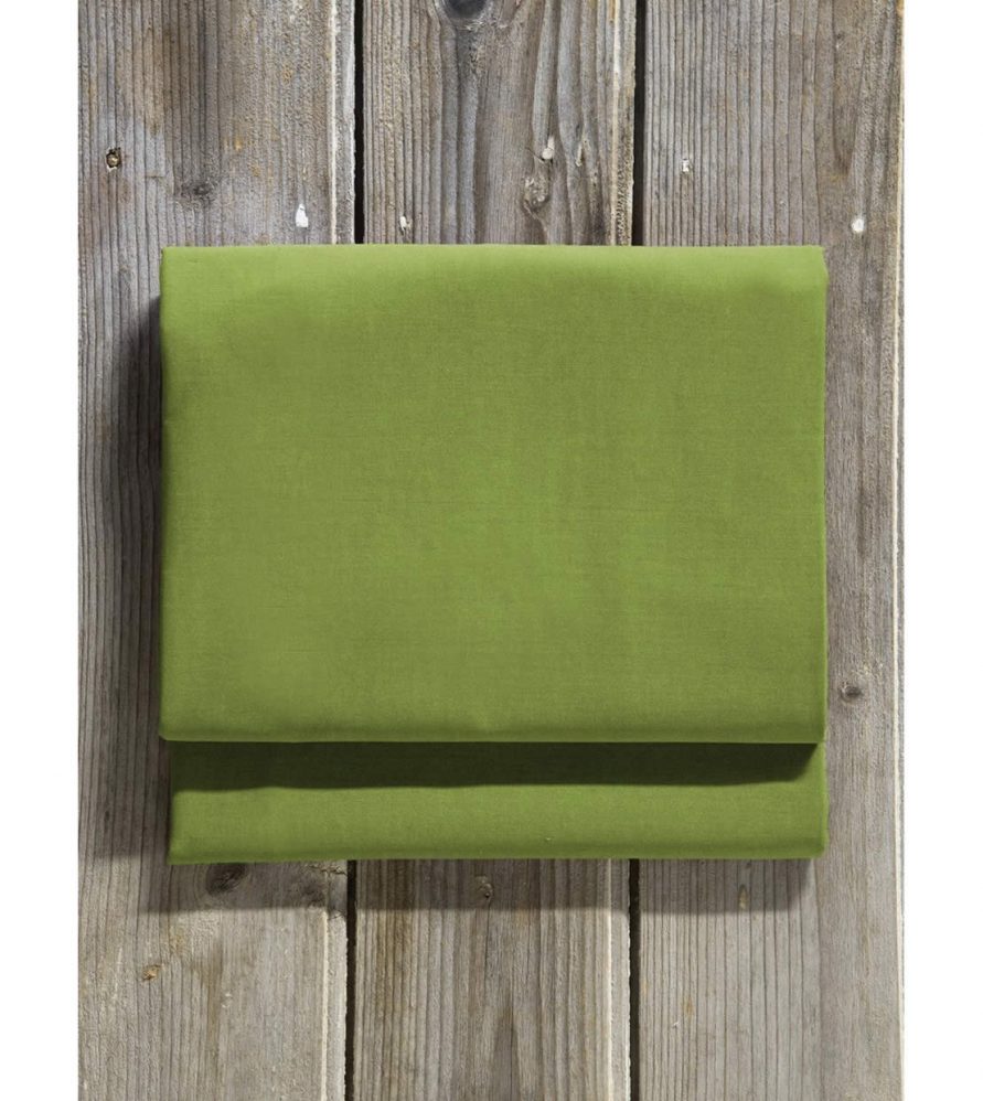 Σεντόνι Unicolors της NIMA HOME - Olive Green
