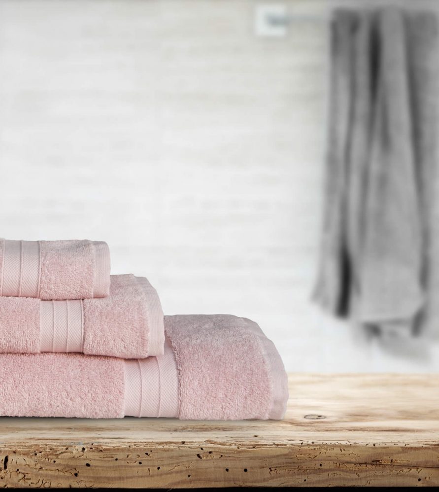 Πετσέτα Moss Pink της Kocoon