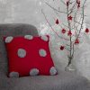 Διακοσμητικό Μαξιλάρι Borla της NIMA HOME (45x45) - Red 5