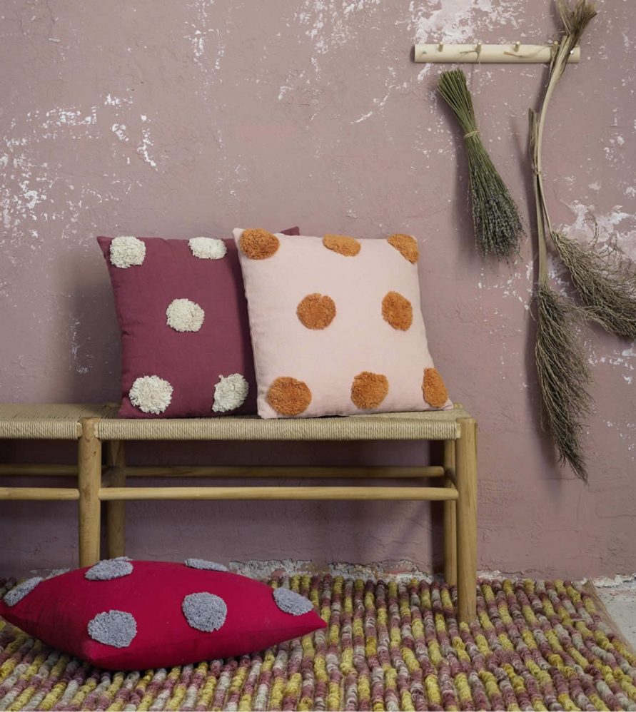 Διακοσμητικό Μαξιλάρι Borla της NIMA HOME (45x45) - Pink