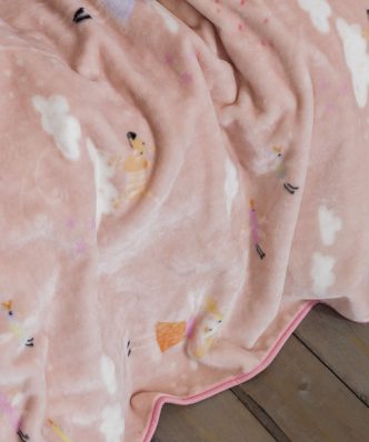 Παιδική Κουβέρτα Βελουτέ Μονή Fairytale της NIMA HOME (160x220)