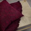 Διακοσμητικό Μαξιλάρι Folio της NIMA HOME (45x45) - Wine Red
