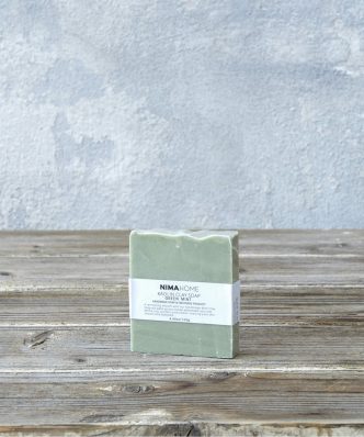 Σαπούνι Αργίλου Kaolin της NIMA HOME (125g) - Green Mint