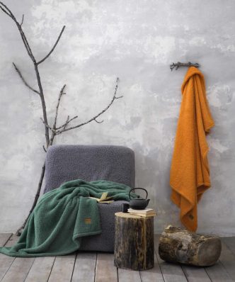 Ριχτάρι/Κουβέρτα Καναπέ Manta της NIMA HOME (130x170) - Amberglow
